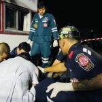 เหตุสลด ลุง รปภ. ระงับเหตุทะเลาะวิวาท โดนมีดสปาต้าฟันหัว ดับสลด รวบทันควันคนฆ่า