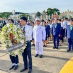 ม.เกษตร ถวายบังคม วางพวงมาลา อนุสาวรีย์พระบรมรูปทรงม้า วันปิยมหาราช