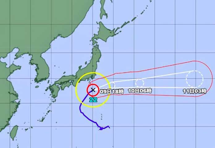 ญี่ปุ่นเตือนภัย “ไต้ฝุ่นหะลอง” เฉียดตอนใต้ เตือนฝนหนักเป็นพิเศษ-เฝ้าระวังน้ำท่วม