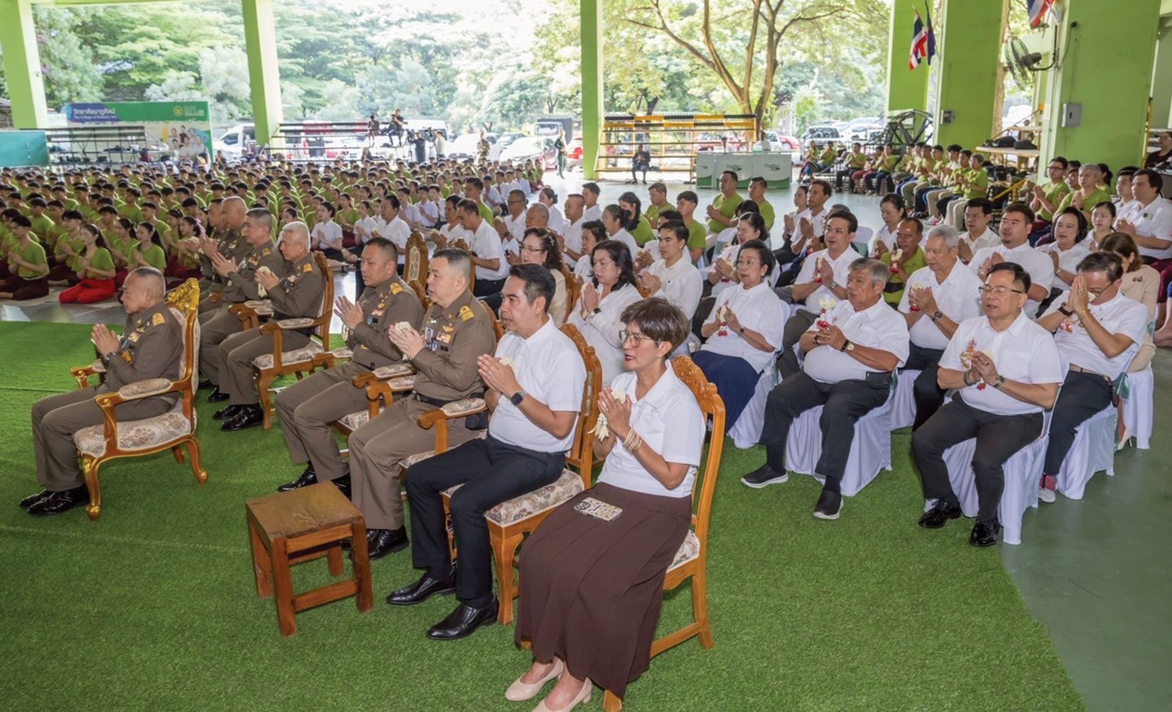 สดจากเยาวชน - พิธีคำนับครู โขนสัตยาพาลี