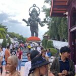 สายมู สักการะ พระพิฆเนศองค์ยืนสูงใหญ่สุดในโลก แห่ขอโชคลาภ สมหวังเลขเด็ดโผล่เล็งเสี่ยงดวง