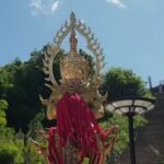 ฮือฮา ถูกรางวัลที่ 1 ถึง 7 ครั้ง แห่ไหว้ ขอโชคลาภ ท้าวเวสสุวรรณ หวังรับโชคดี เป็นเศรษฐีคนที่ 8
