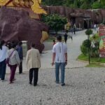 ฮือฮา ถูกรางวัลที่ 1 ถึง 7 ครั้ง แห่ไหว้ ขอโชคลาภ ท้าวเวสสุวรรณ หวังรับโชคดี เป็นเศรษฐีคนที่ 8