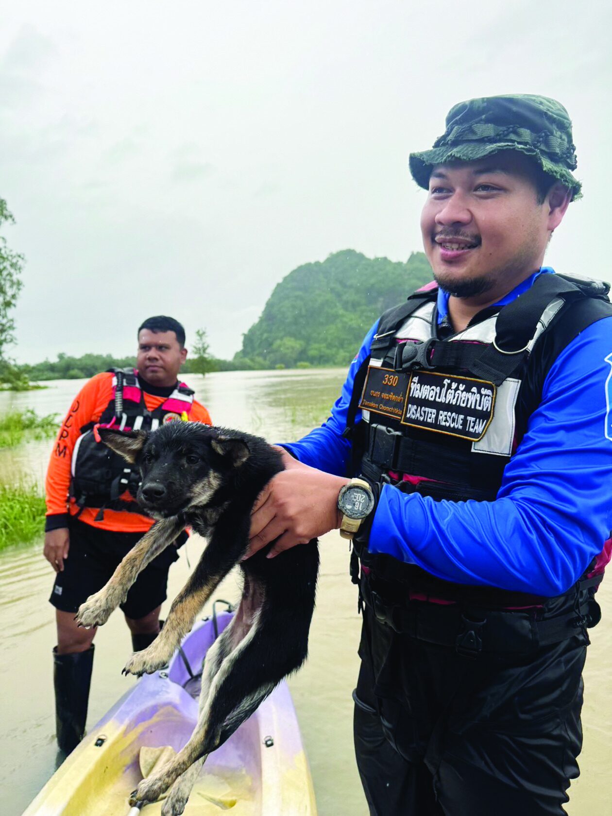 เพื่อนตัวเล็ก - ‘เจ้าบุญรอด’รอดชีวิต กลางสายน้ำเมืองพัทลุง