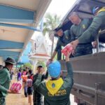 กองพันทหารราบที่ 1 กรมทหารราบที่ 5 ช่วยเหลือประชาชน เดือดร้อนเหตุอุทกภัย