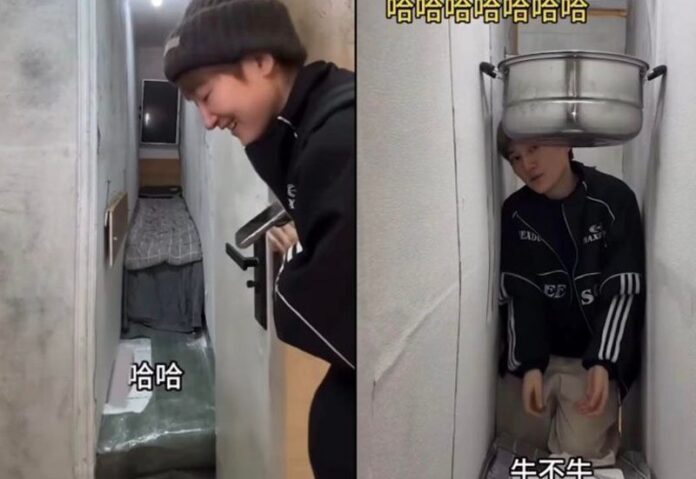 ห้องเช่าในจีนขนาดเล็กเพียง 1 เมตร