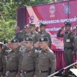 ผบก.น.6 ปล่อยแถวระดมกวาดล้างอาชญากรรม ช่วงเทศกาลลอยกระทง