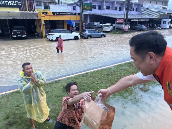 “นายกฯ”  น้ำท่วมหาดใหญ่ 