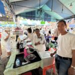 งานบุญใหญ่ทอดกฐิน วัดเพลงอุโบสถ์สีชมพู อิ่มบุญอิ่มท้อง โรงทานกว่า 130 ร้านอาหาร