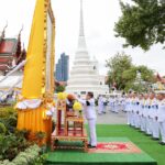 รมว.กลาโหม ถวายผ้าพระกฐินพระราชทาน กระทรวงกลาโหม วัดสุวรรณาราม ราชวรวิหาร