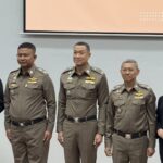 ผบช.ปิ่น-รองจ๋อ และ สสส. ผลักดันโครงการป้องกันบุหรี่ไฟฟ้าและสวมหมวกกันน๊อก