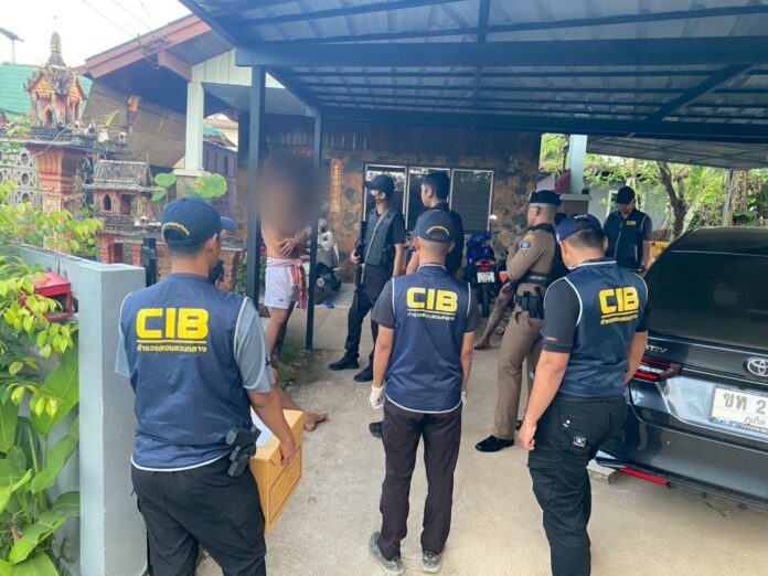 ลุยค้น 7 จุด พัทยา-ภูเก็ต ทลายเครือข่ายยานรก “โจ้ โหนทรายทอง” รวบแฟนสาวตัวการใหญ่