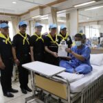 ผบ.สปท. นำ นศ.สถาบันวิชาการป้องกันประเทศ ทำกิจกรรม 'เราทำความ ดี ด้วยหัวใจ'