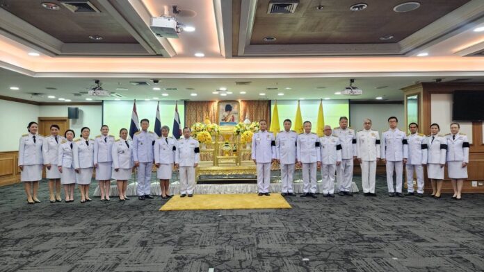 ทรงศัก สายเชื้อ รับพระบรมราชโองการโปรดเกล้าฯ เป็น ประธานผู้ตรวจการแผ่นดิน