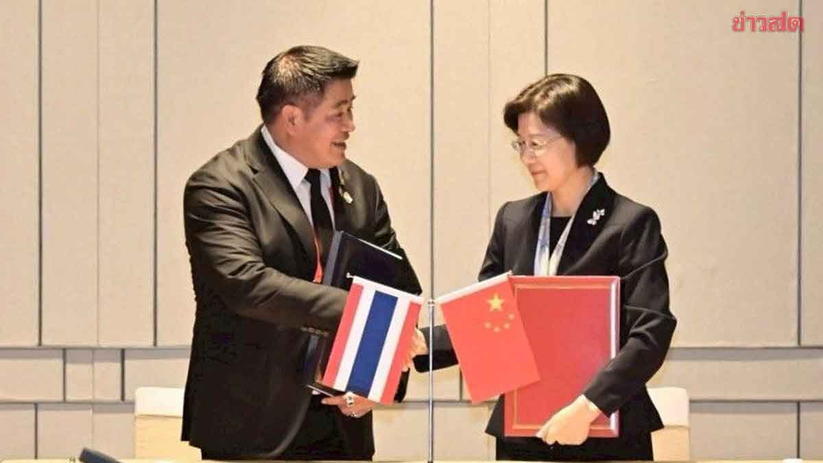 ภาพประกอบข่าว: “ ธรรมนัส ” นำทีมไทยประชุม SPS อาเซียน–จีน ยกระดับสินค้าปศุสัตว์ไทย