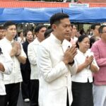 ทำบุญตักบาตร รำลึกมุทิตา 'ครูบาเจ้าศรีวิชัย' ครบรอบ91ปี วันลงจอบแรก สร้างถนนขึ้นดอยสุเทพ