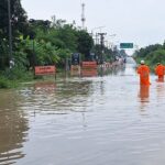 ฝนถล่ม เมืองพัทยา เกือบชั่วโมง น้ำท่วมขังหลายจุด ระดับน้ำสูง ปิดถนนรถผ่านไม่ได้