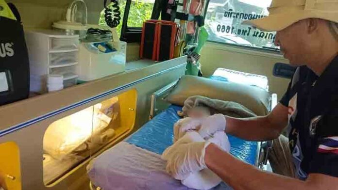 ทารกน้อยวัย 7 วันที่ถูกแม่ทิ้ง