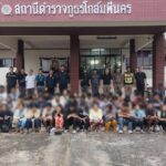 สนธิกำลัง ไล่ล่าสกัดจับ กระบะ 4 คัน ขนแรงงานเถื่อนพม่า 58 ราย เร่งส่งเมืองใหญ่ตามออเดอร์
