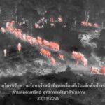 ระทึก! โขลงช้างป่า กว่า 140 ตัว บุกกินพืชไร่ ติดแนวเขตป่าทับลาน เตือนชาวบ้าน เก็บเห็ดป่าระวังอันตราย