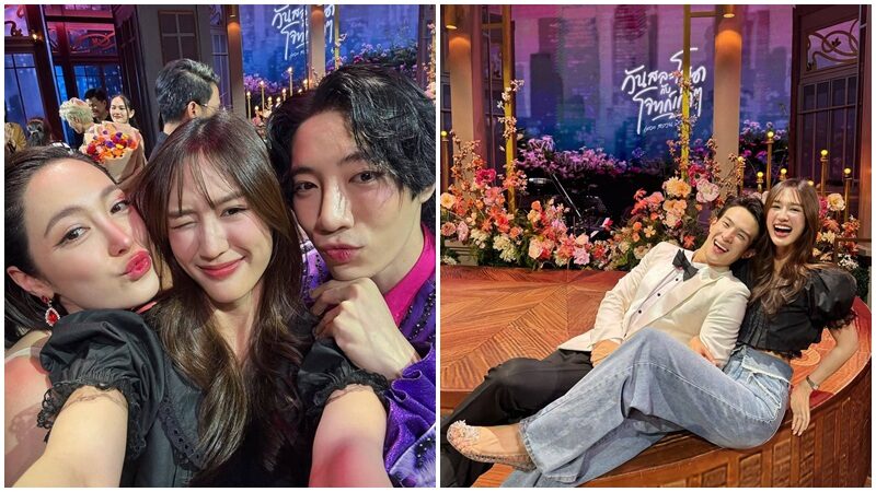 “พาย” ไม่หวง “เจมส์ มาร์” มีซีนจูบจริงกับ “นนท์ อินทนนท์” ลั่น!ยอมให้ 2 ชม.ในละคร ที่เหลือเป็นของหนู