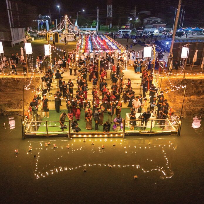 ข่าวสดพระเครื่อง - ม.กาฬสินธุ์-สานลอยกระทง น้อมรำลึกสมเด็จพันปีหลวง