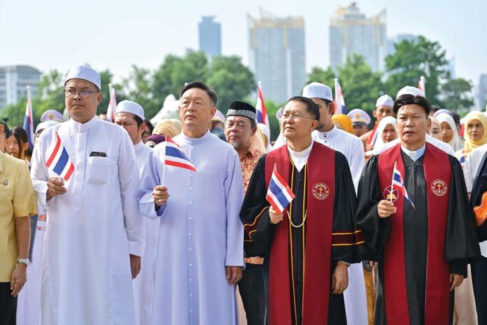 ข่าวสดพระเครื่อง - รวมพลังศาสนิกชน5ศาสนา เชิดชูชาติไทย-สังคมคุณธรรม