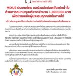 น้ำท่วมรุนแรง MIXUE ประเทศไทย บริจาค 1 ล้าน ช่วยผู้ประสบอุทกภัยภาคใต้ 