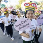 สานพลังโรงเรียน-ผู้ก่อการดี รณรงค์ สะกิดเตือนด้วยความรัก ปีใหม่ ขับขี่ปลอดภัย