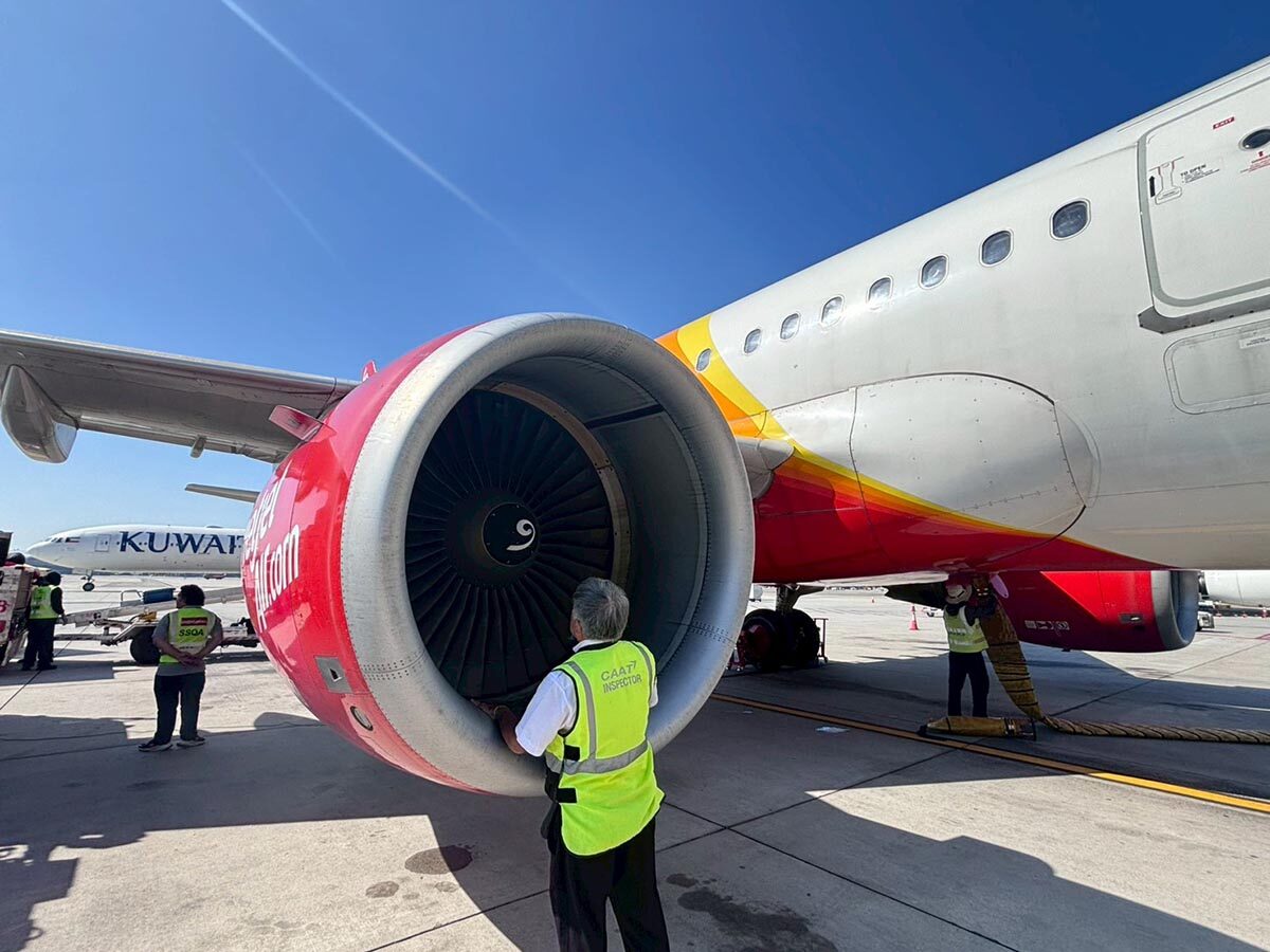 ภาพประกอบข่าว: CAAT เพิ่มความถี่ตรวจสอบเครื่องบิน สร้างความมั่นใจผู้โดยสารเดินทางช่วงเทศกาลปีใหม่