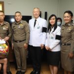 ผบช.น. เยี่ยมให้กำลังใจตำรวจ บก.จร. ที่ได้รับบาดเจ็บในการปฏิบัติหน้าที่