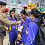 รอง ผบช.น. ปล่อยแถว ลดอุบัติเหตุ ช่วงปีใหม่ 2569 พร้อมรณรงค์ 'เมาไม่ขับ'