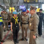 รอง ผบช.น. ปล่อยแถว ลดอุบัติเหตุ ช่วงปีใหม่ 2569 พร้อมรณรงค์ 'เมาไม่ขับ'