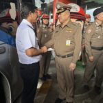 รอง ผบช.น. ปล่อยแถว ลดอุบัติเหตุ ช่วงปีใหม่ 2569 พร้อมรณรงค์ 'เมาไม่ขับ'