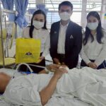 สำนักงานประกันสังคม ลงพื้นที่ช่วย ลูกจ้างประสบอันตราย ไซต์ก่อสร้างสมุทรปราการ