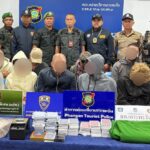 นปพ.กก.สืบสวน.ภ.จว.สุราษฎร์ธานี รวบต่างชาติลักลอบเล่นการพนัน-เปิดผับเถื่อน