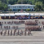 กองทัพเรือ กรมยุทธศึกษาทหารเรือ จัดพิธีสวนสนาม ปิดการฝึกอบรม หลักสูตรทหารใหม่