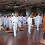 สนง.ปลัดกระทรวงกลาโหม จัดกิจกรรมปฏิบัติธรรมเทิดพระเกียรติ ในหลวง ร.9