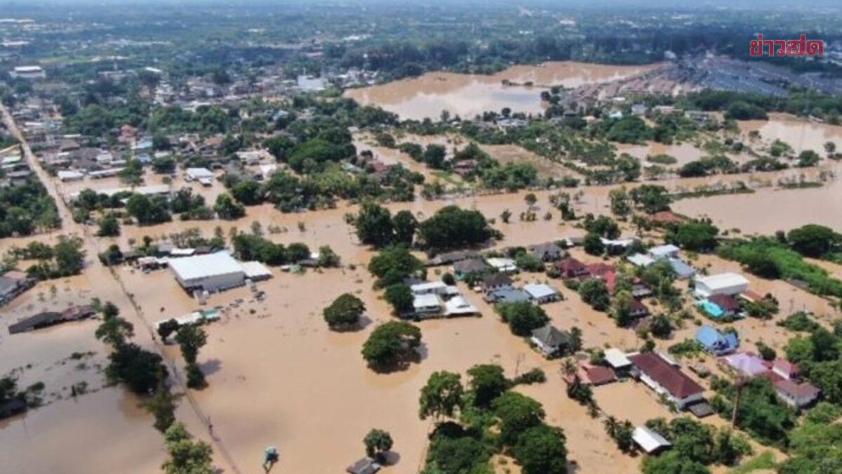 .ปภ.เผย 9 จังหวัดใต้ น้ำยังท่วม กระทบ 1 ล้านครัวเรือน สงขลา น้ำลดแล้ว 16 อำเภอ.