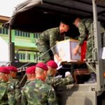 สดุดีทหารกล้า พลฯวายุ รับศพกลับบ้านเกิด ปทุมธานี ประกอบพิธี บำเพ็ญกุศล-พระราชทานเพลิงศพ