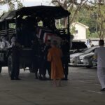 บรรยายกาศสุดเศร้า ร่างวีรชน พลทหารวายุ กลับถึงบ้านเกิดปทุมธานี ร่วมสดุดีทหารกล้า
