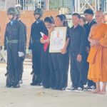 บรรยายกาศสุดเศร้า ร่างวีรชน พลทหารวายุ กลับถึงบ้านเกิดปทุมธานี ร่วมสดุดีทหารกล้า