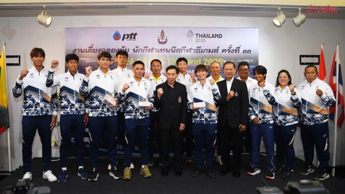 บิ๊กสุชัย ควักกระเป๋าตกรางวัล เทนนิสไทย 3 ล้าน ต่อยอดสู่เอเชียนเกมส์