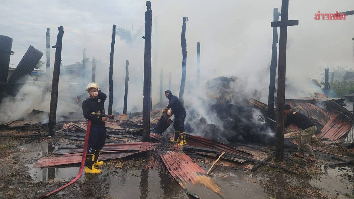 .ชายแดนสระแก้ว ปะทะเดือด จรวด BM-21 ตกใส่บ้านไหม้วอดทั้งหลัง มีชาวบ้านจ็บ.