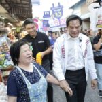 พีระพันธุ์ ลุยตลาดห้วยขวาง-ดินแดง ชูคนละครึ่งปลอดภาษี กระตุ้นเศรษฐกิจ ย้ำ ทำงานจริง-ไร้ซื้อเสียง