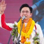 คล้องพวงมาลัยหม่ำ-แหนม ต้อนรับ 'ยศชนัน' อ้อนขอเสียง เพื่อไทย ชัยภูมิ 7 เขต ให้ถล่มทลาย
