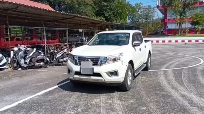 รถคันเกิดเหตุ