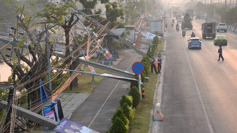 ทางเข้านิคมบางปู
