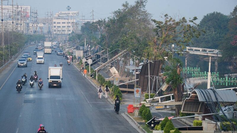 ทางเข้านิคมบางปู