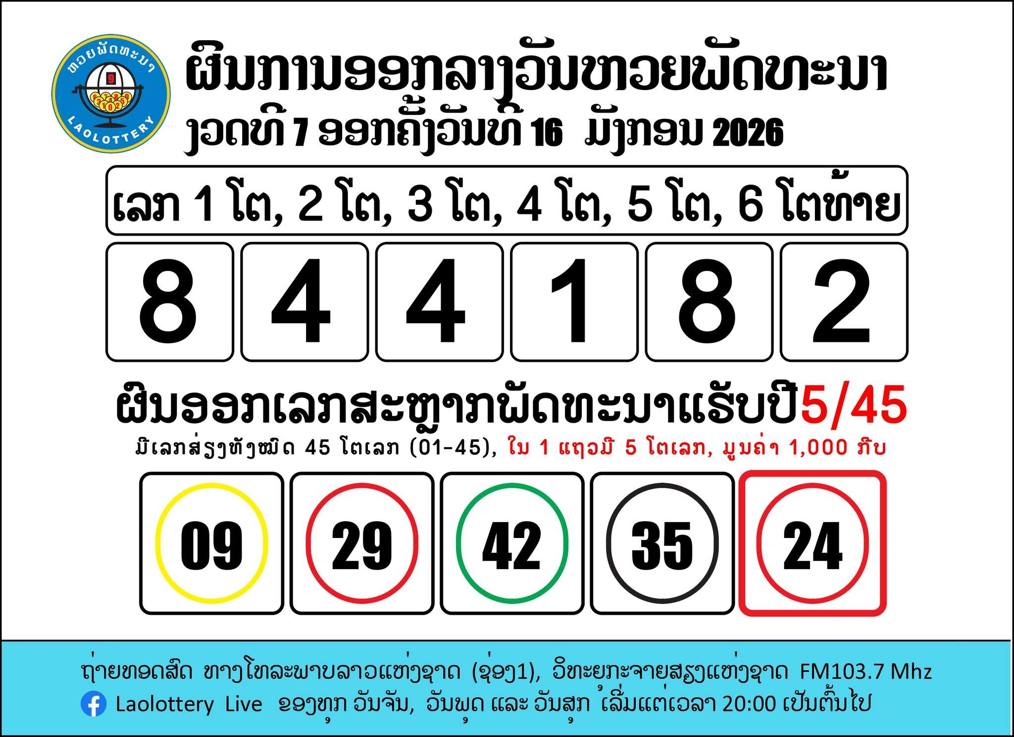 หวยลาว